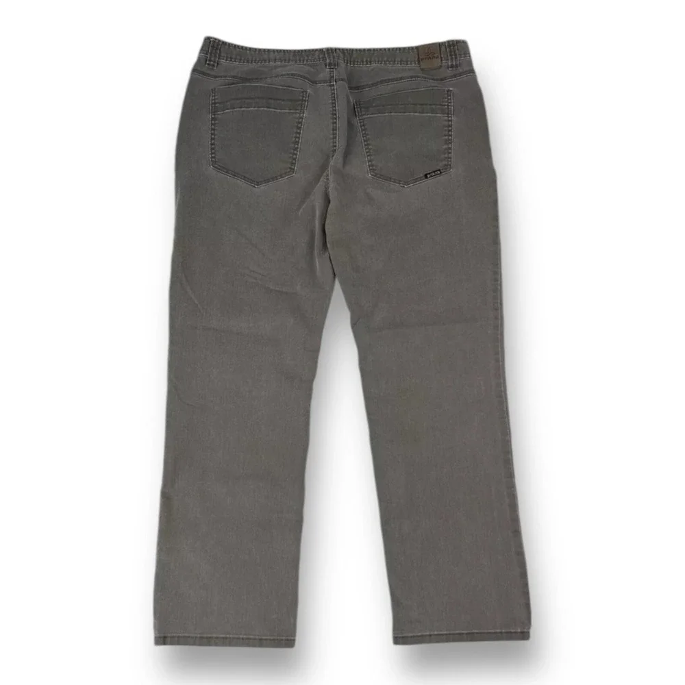prAna Brown Slim‎ Fit Organic Cotton Blend 5 Pocket Pants Mens Size 38X30